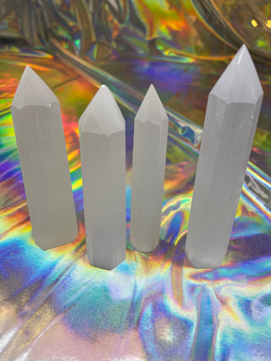 Selenite Wands