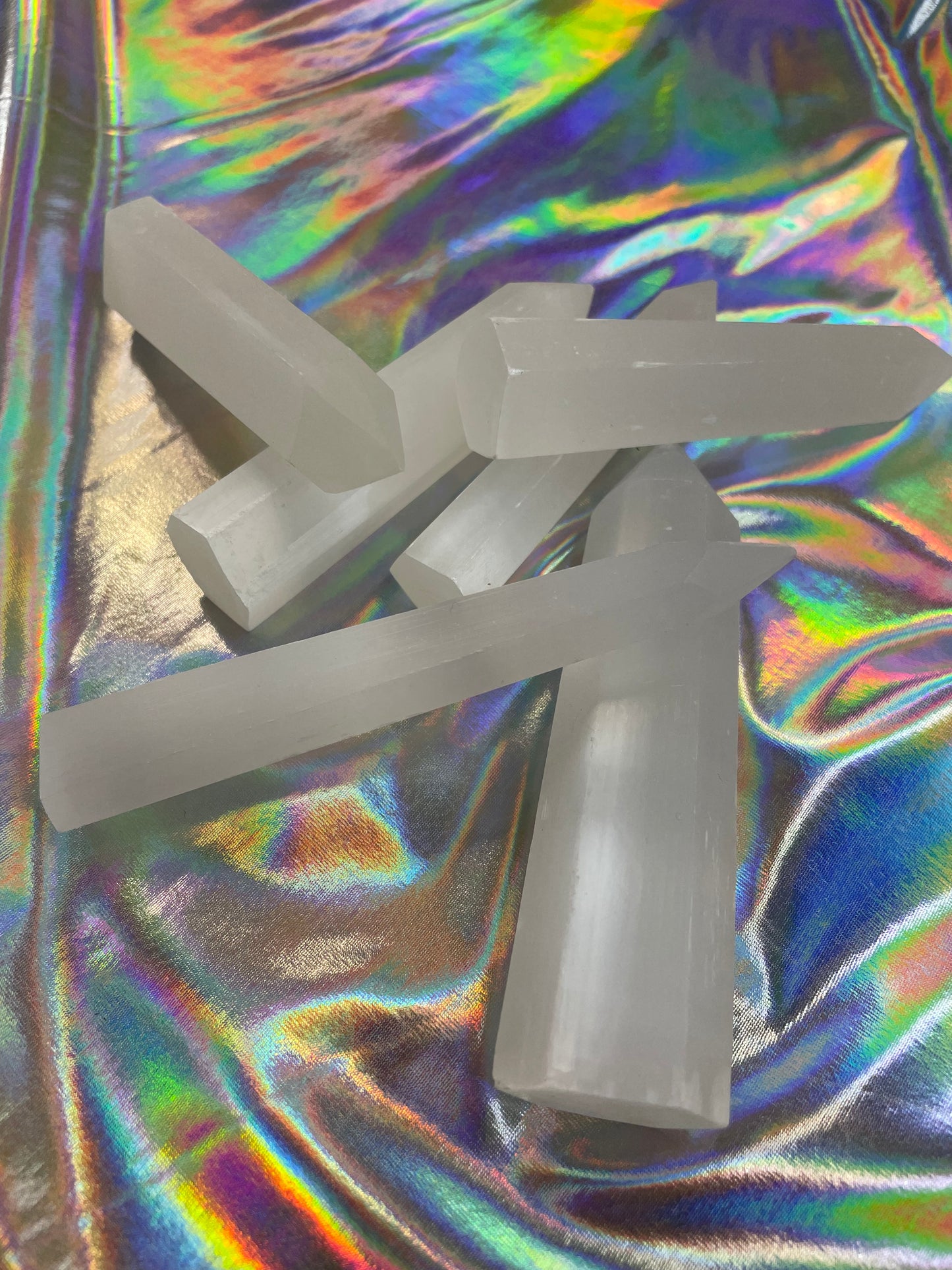 Selenite Wands